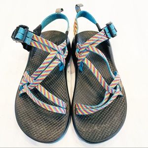 Chaco's Girls Sandals Rainbow Size 4 Outdoors